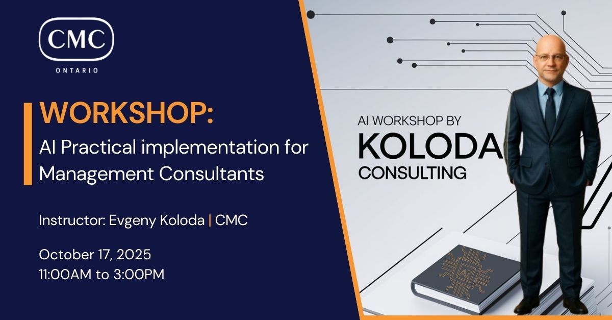 WORKSHOP: AI Practical Implementation for Management Consultants III